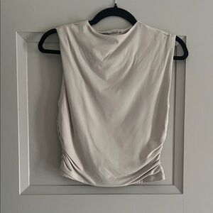 Abercrombie & Fitch Cream Tank Top